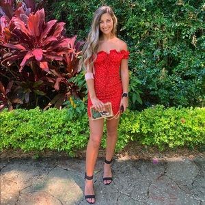 Red Princess Polly Dress